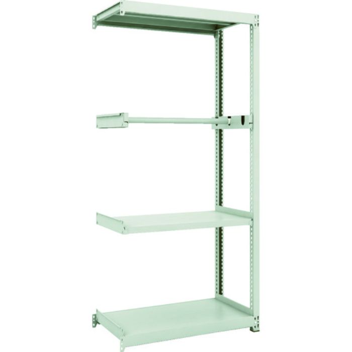 TRUSCO スチールラック M2型軽中量棚 860X450XH1800 パイプ1段 連結(Tcode:1164026)