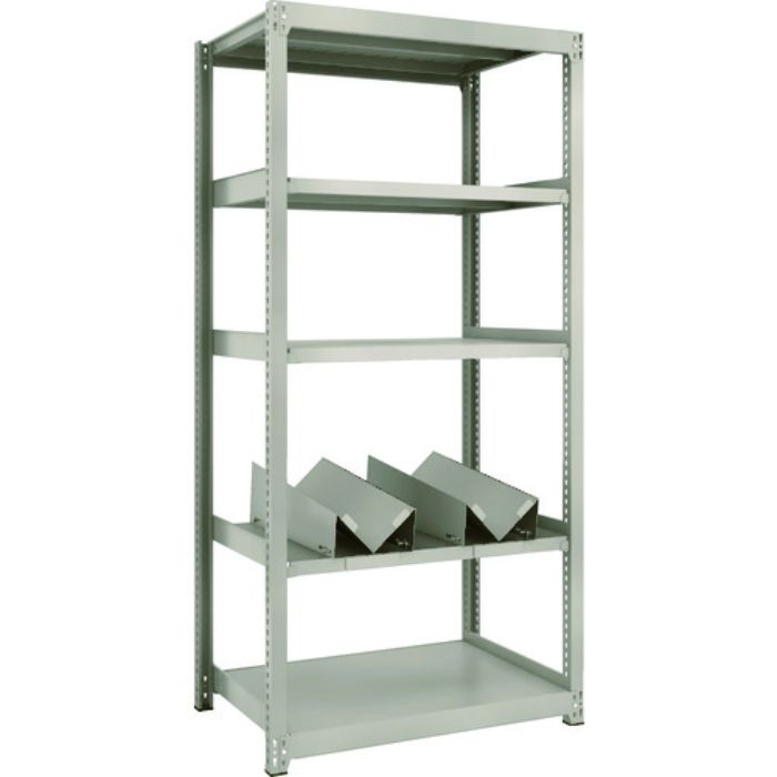 TRUSCO スチールラック M2型軽中量棚 860X600XH1800 缶受X2付(Tcode:1833764)