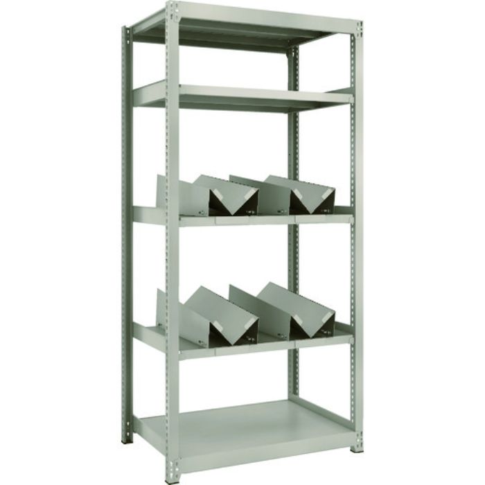 TRUSCO スチールラック M2型軽中量棚 860X600XH1800 缶受X4付(Tcode:1833766)