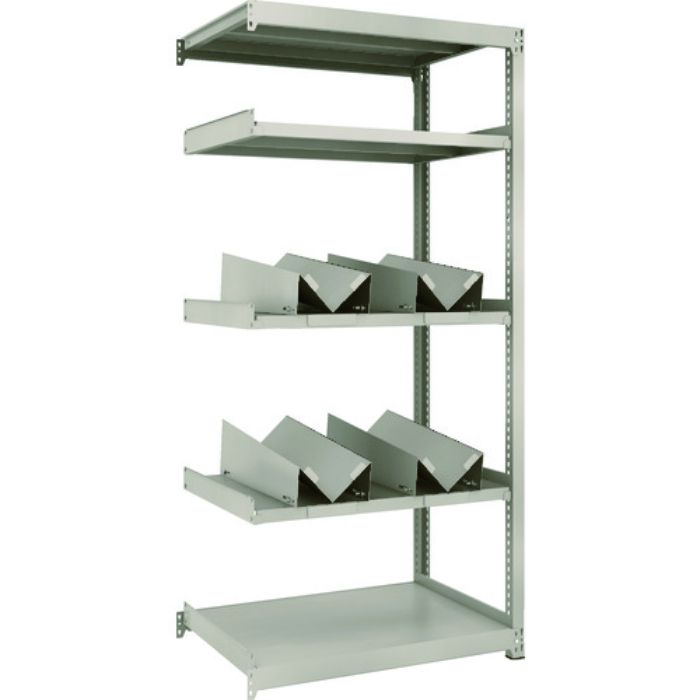 TRUSCO スチールラック M2型軽中量棚 860X600XH1800 缶受X4付 連結(Tcode:1833767)