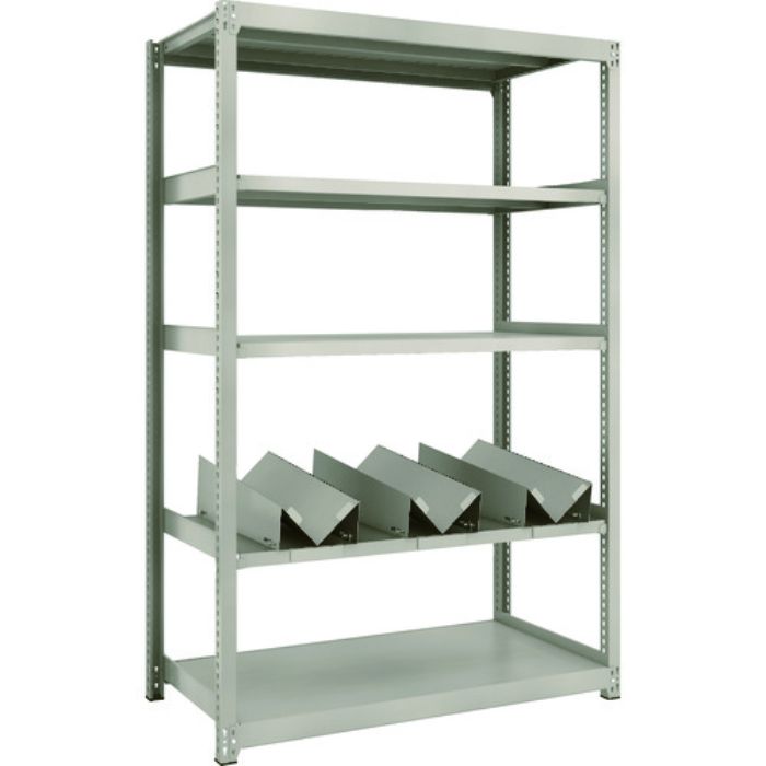 TRUSCO スチールラック M2型軽中量棚 1160X600XH1800 缶受X3付(Tcode:1833768)