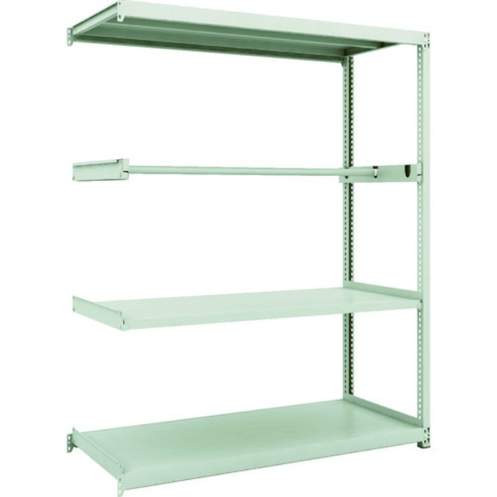 TRUSCO スチールラック M2型軽中量棚 1460X600XH1800 パイプ1段 連結(Tcode:1164029)