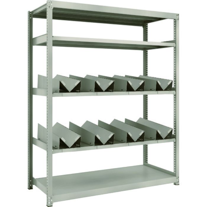 TRUSCO スチールラック M2型軽中量棚 1460X600XH1800 缶受X8付(Tcode:1833774)