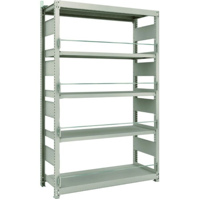 TRUSCO 災害備蓄ラック スチールラック M2型 W1160×D450×H1800 5段 単体(Tcode:2067047)