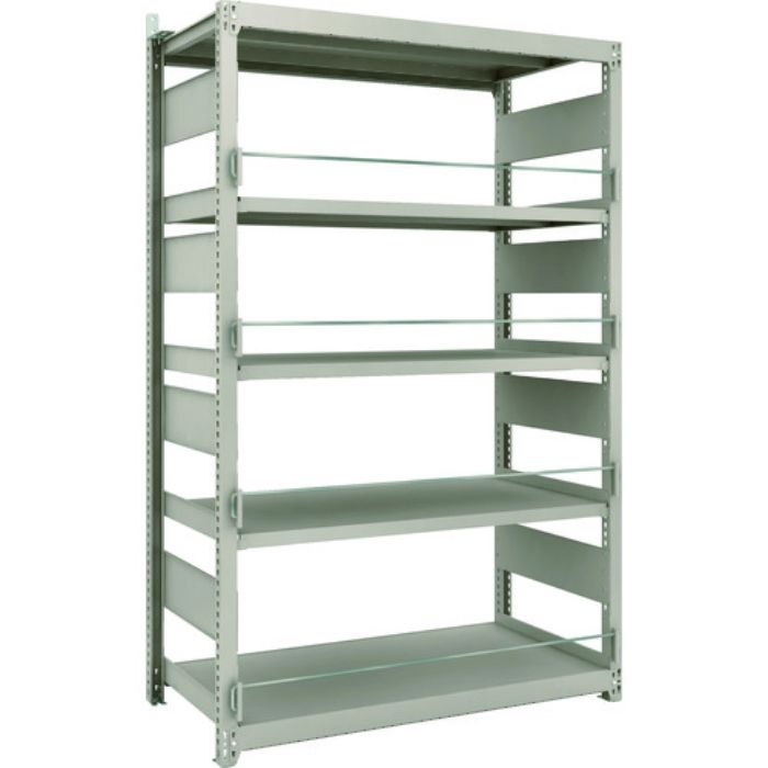 TRUSCO 災害備蓄ラック スチールラック M2型 W1160×D600×H1800 5段 単体(Tcode:2067049)