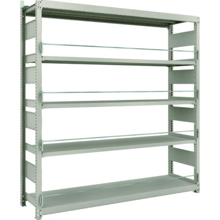 TRUSCO 災害備蓄ラック スチールラック M2型 W1760×D450×H1800 5段 単体(Tcode:2067055)