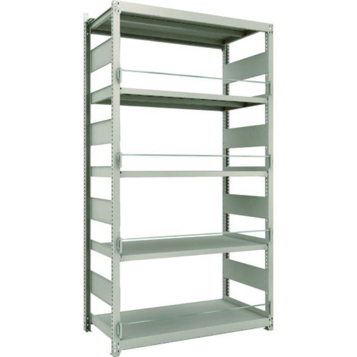 TRUSCO 災害備蓄ラック スチールラック M2型 W1160×D600×H2100 5段 単体(Tcode:2067061)