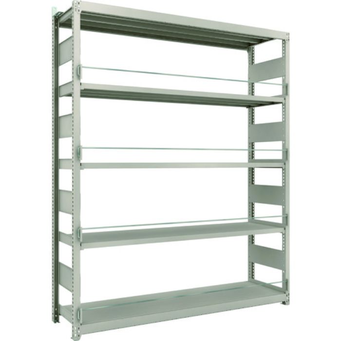 TRUSCO 災害備蓄ラック スチールラック M2型 W1760×D450×H2100 5段 単体(Tcode:2067067)