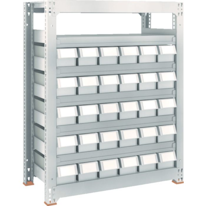 TRUSCO スチールラック M3型中量棚 H1200 樹脂NG引出付 小X65(Tcode:8563286)