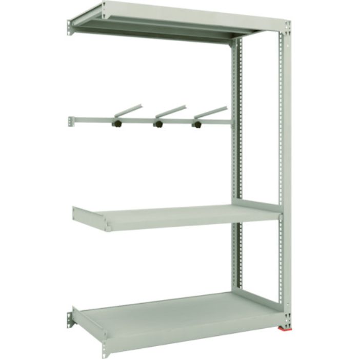 TRUSCO スチールラック M3型中量棚 1200X571XH1800 3段 アーム1段 連結(Tcode:1497807)
