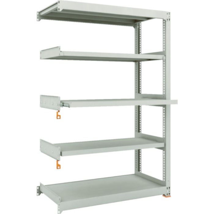 TRUSCO スチールラック M3型中量棚 1200X571XH1800 5段うちスライド2段 連結(Tcode:1164096)