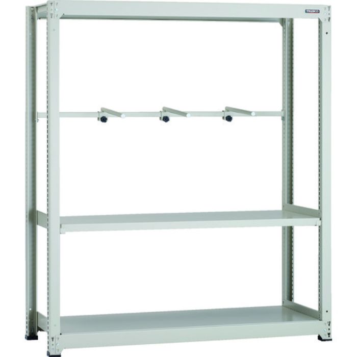 TRUSCO スチールラック M3型中量棚 1500X571XH1800 3段 アーム1段 単体(Tcode:1497808)