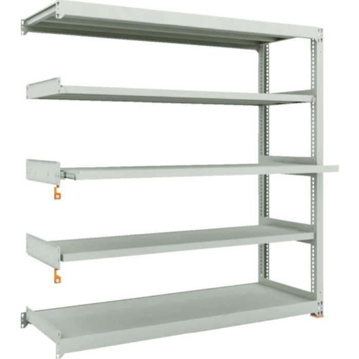 TRUSCO スチールラック M3型中量棚 1800X571XH1800 5段うちスライド2段 連結(Tcode:1164100)