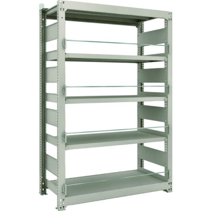 TRUSCO 災害備蓄ラック スチールラック M3型 W1200×D571×H1800 5段 単体(Tcode:2067073)