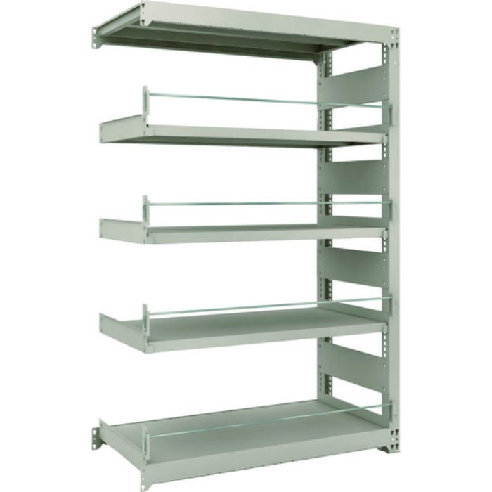 TRUSCO 災害備蓄ラック スチールラック M3型 W1200×D571×H1800 5段 連結(Tcode:2067074)