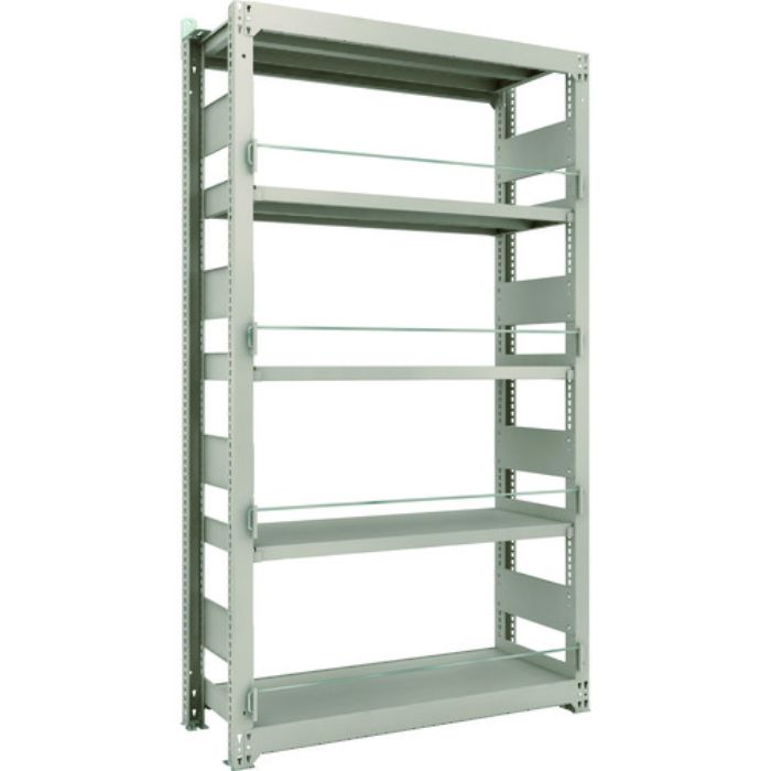 TRUSCO 災害備蓄ラック スチールラック M3型 W1200×D471×H2100 5段 単体(Tcode:2067083)