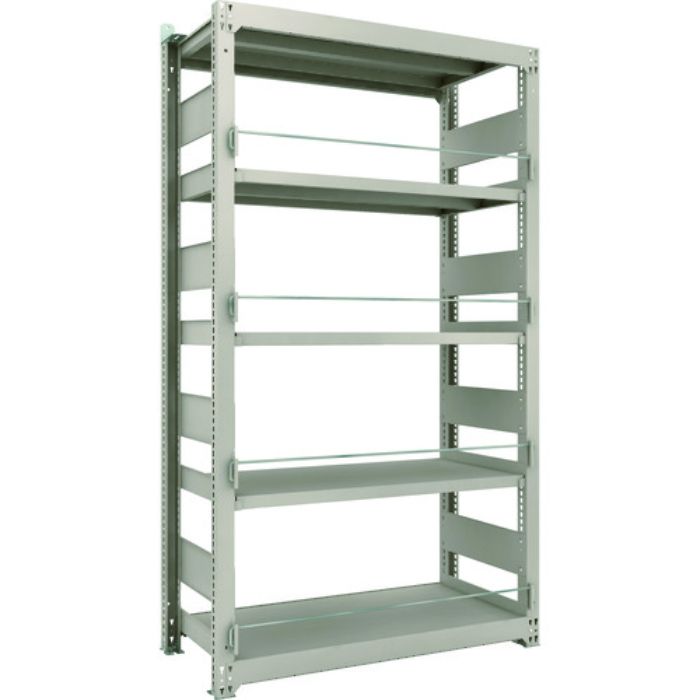 TRUSCO 災害備蓄ラック スチールラック M3型 W1200×D571×H2100 5段 単体(Tcode:2067085)