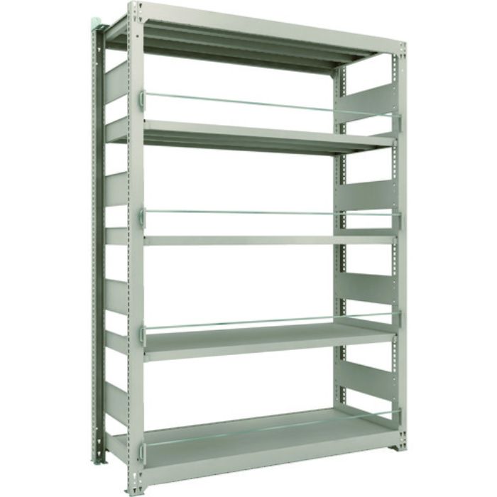 TRUSCO 災害備蓄ラック スチールラック M3型 W1500×D571×H2100 5段 単体(Tcode:2067089)