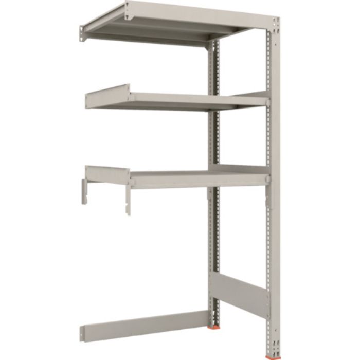 TRUSCO スチールラック M3型中量棚 下段開放型 H1800XW900XD721 3段 連結(Tcode:1947824)