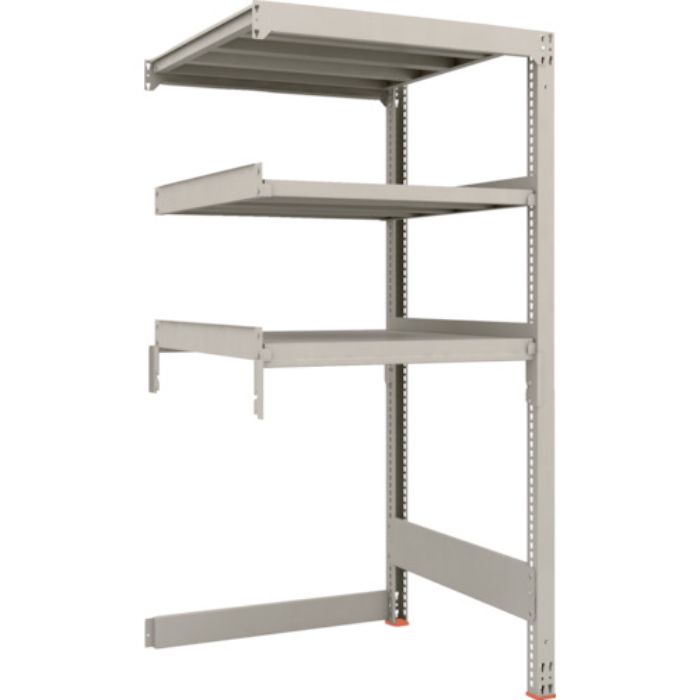 TRUSCO スチールラック M3型中量棚 下段開放型 H1800XW900XD921 3段 連結(Tcode:1947826)