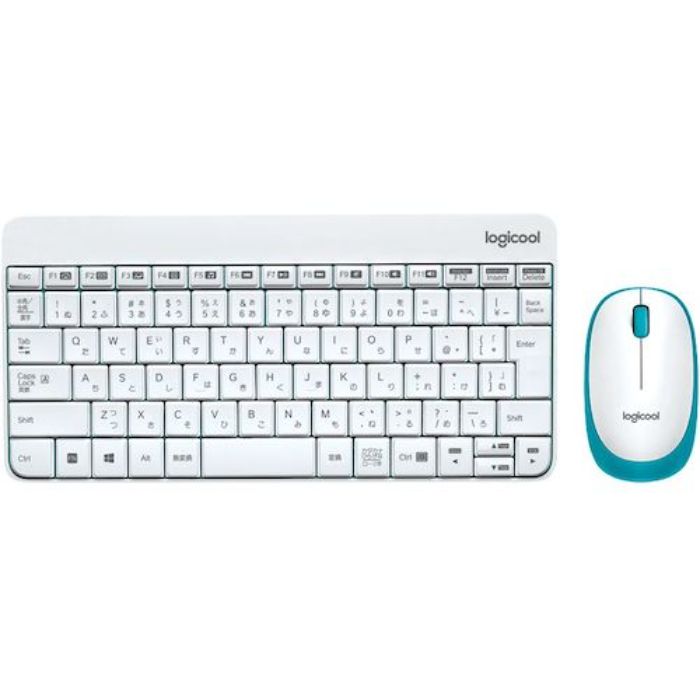 ロジクール ワイヤレスコンボ MK245 NANO ソリッドホワイト(Tcode:4584907)