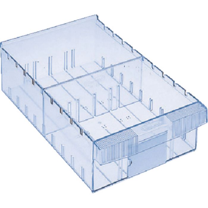 TRUSCO ボトル式棚用オプション 樹脂製引出し 内寸242×407×108 透明(Tcode:5010187)