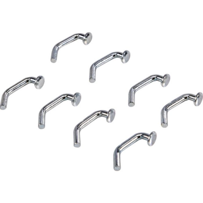 TRUSCO スチールラック 軽中量棚用ロックピン 8本入(Tcode:7811764)