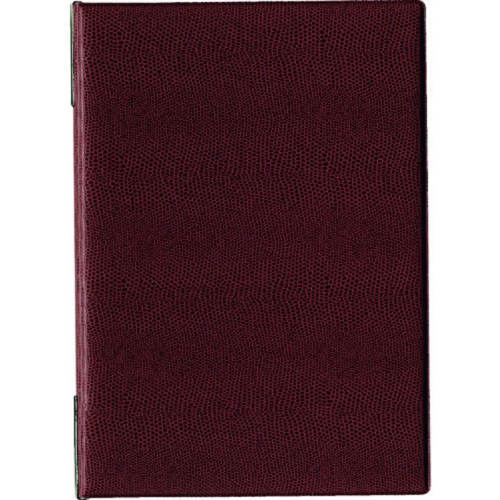 OP メニューファイル レザー調 B5 4頁 茶(Tcode:1132525)