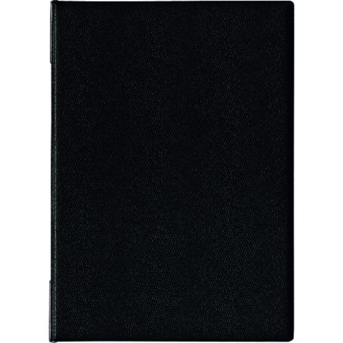 OP メニューファイル レザー調 A4 6頁 黒(Tcode:1071192)