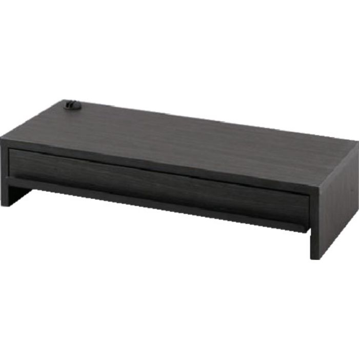 IRIS 289236 モニター台 引出し付き ブラックオーク(Tcode:3648029)