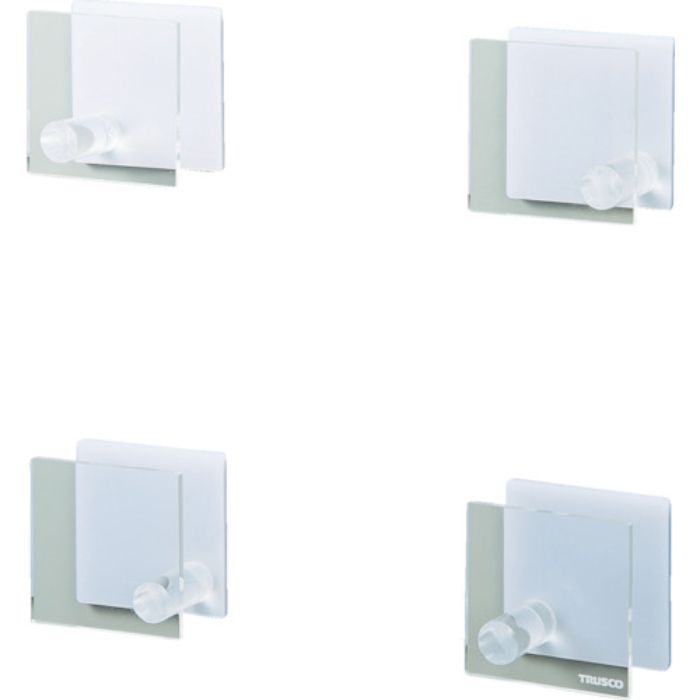 TRUSCO マグネットパンフレットホルダー4個組(Tcode:4821190)