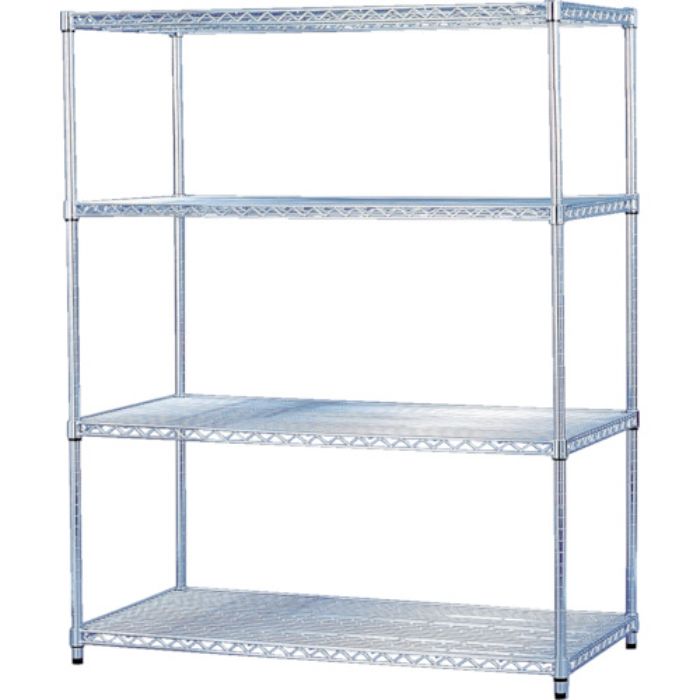 IRIS 104960 メタルラック(ポール径25) 1200×610×1510(Tcode:3852563)