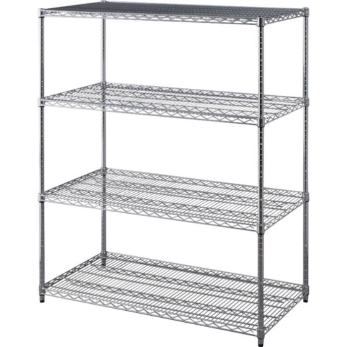 IRIS 106495 メタルラック[[R下]] 高耐荷重棚板セット品 MRー1215DJK シルバー(Tcode:2574753)