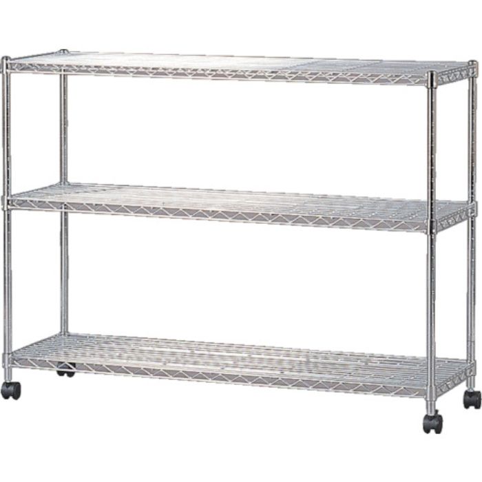 IRIS 104983 スチールラック メタルミニ(キャスター付)1100×350×830(Tcode:3285308)