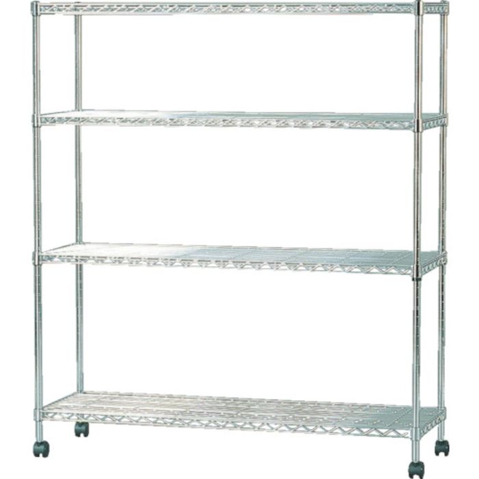 IRIS 104984 スチールラック メタルミニ(キャスター付)1100×350×1260(Tcode:3285316)