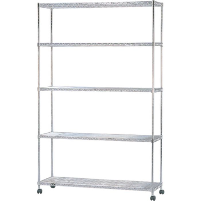 IRIS 104986 スチールラック メタルミニ(キャスター付)1100×350×1745(Tcode:3285332)