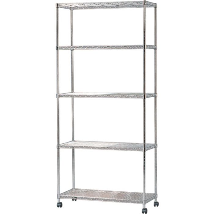 IRIS 104987 スチールラック メタルミニ(キャスター付)800×350×1745(Tcode:3285294)