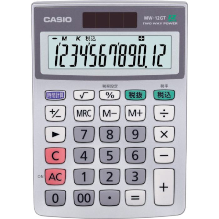 カシオ ミニジャストタイプ電卓(Tcode:1349067)