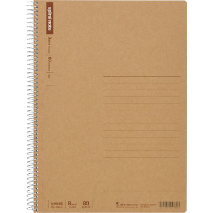 マルマン B5 スパイラルノート 横罫8MM80枚(Tcode:4057745)