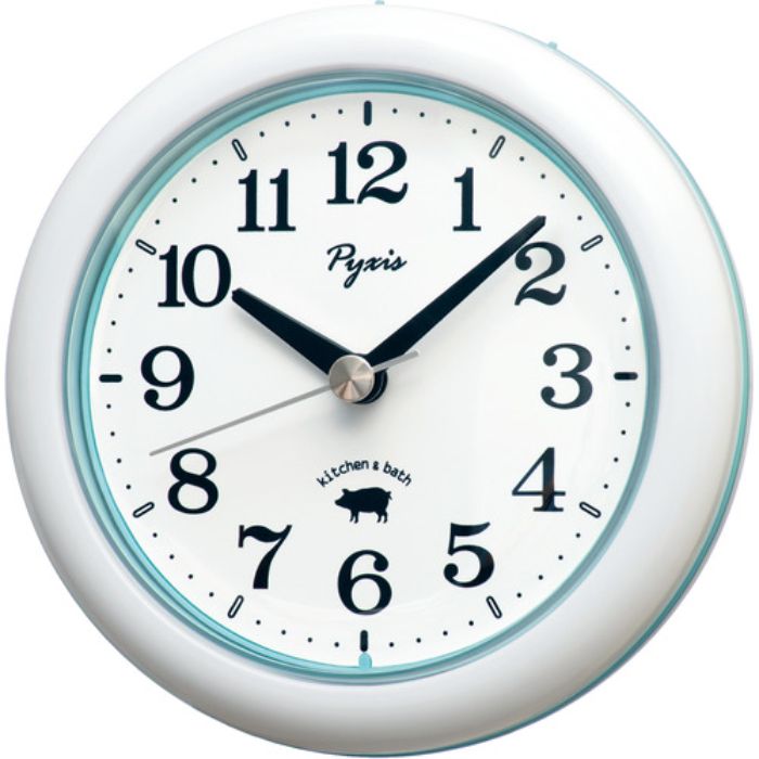 SEIKO キッチン&バスクロック NA613W 白色 直径123mm(Tcode:2208602)