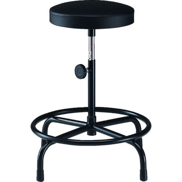 TRUSCO 作業用チェア Φ315XH500ー640 ブラック(Tcode:5036062)