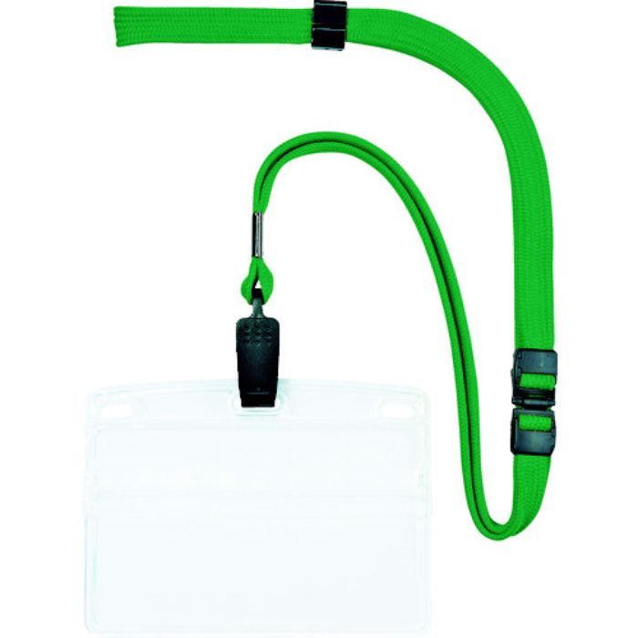 OP 吊り下げ名札 名刺サイズ 10枚 緑(Tcode:7546149)