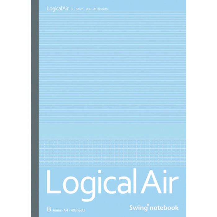 ナカバヤシ ロジカル・エアーノート B罫/A4/40枚(Tcode:1141358)