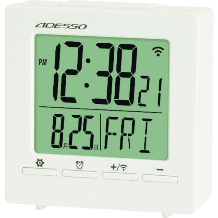 ADESSO 目覚まし電波クロック(Tcode:1585993)