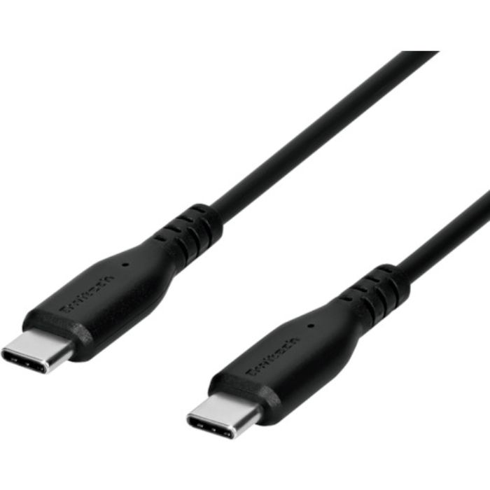 オウルテック やわらかくて断線に強い USB2.0 Type-C to C ケーブル 2m PD100W対応 eMarker+Mini-Breaker搭載(Tcode:4344523)