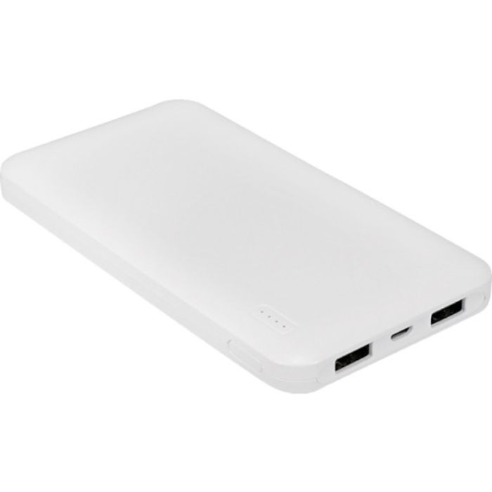 オウルテック モバイルバッテリー 薄型10000mAh ホワイト(Tcode:2615187)