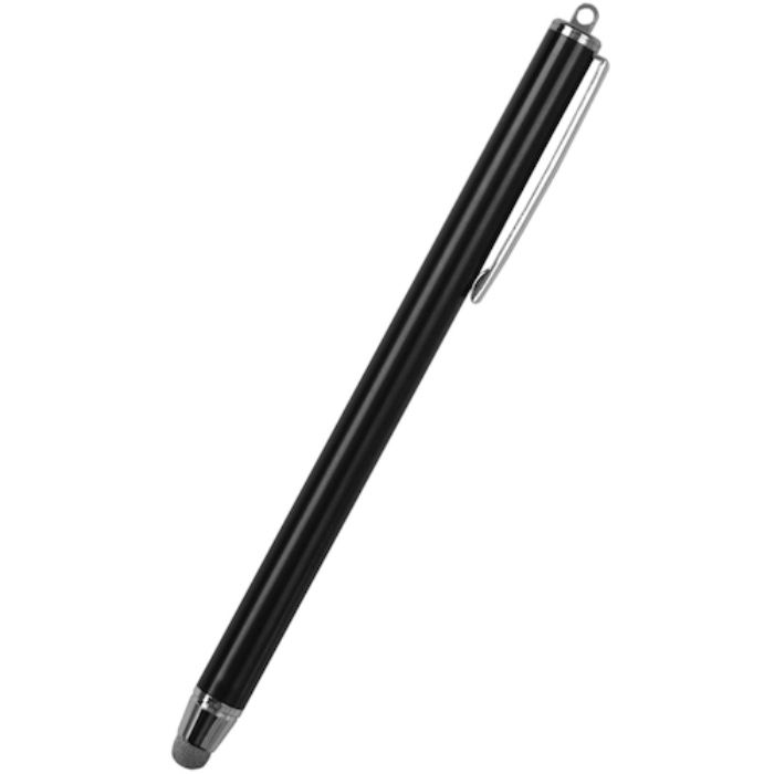 オウルテック ゲームや写真の落書きもスラスラ描ける摩擦に強い導電繊維タイプ  ストラップホール付き タッチペン(Tcode:2616744)