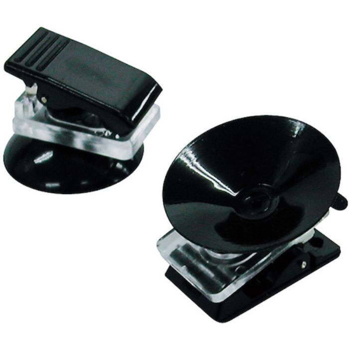 共栄プラスチック 吸盤クリップ 30個入 黒(Tcode:4605494)