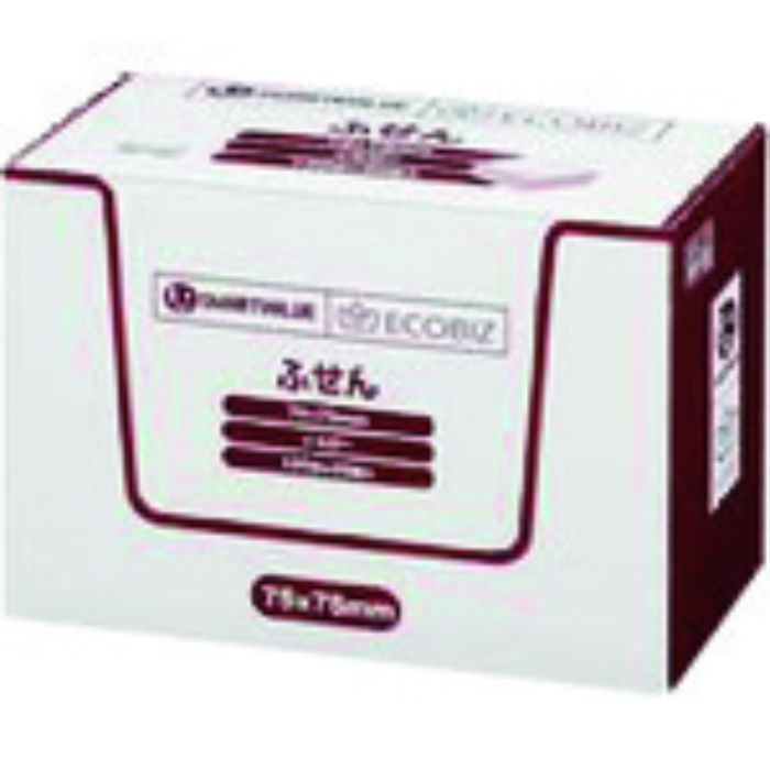 JTX 861283)ふせん75×75mm黄 100枚X20冊 P512JY20 (Tcode:1971101)