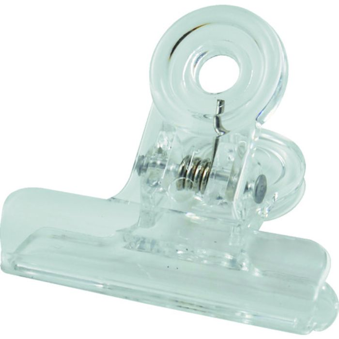 TRUSCO ポリカクリップ 38MM 透明(20個入)(Tcode:1154593)